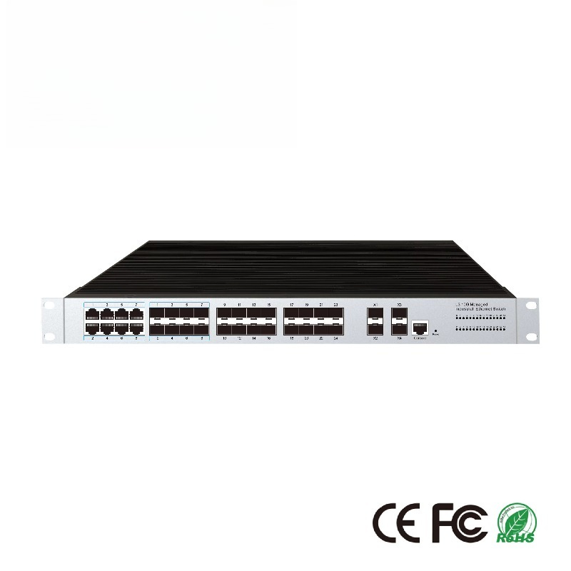 Sfp+ 10G Managed Switch 8 Port - Switch Ethernet Industriale Gestito con 24