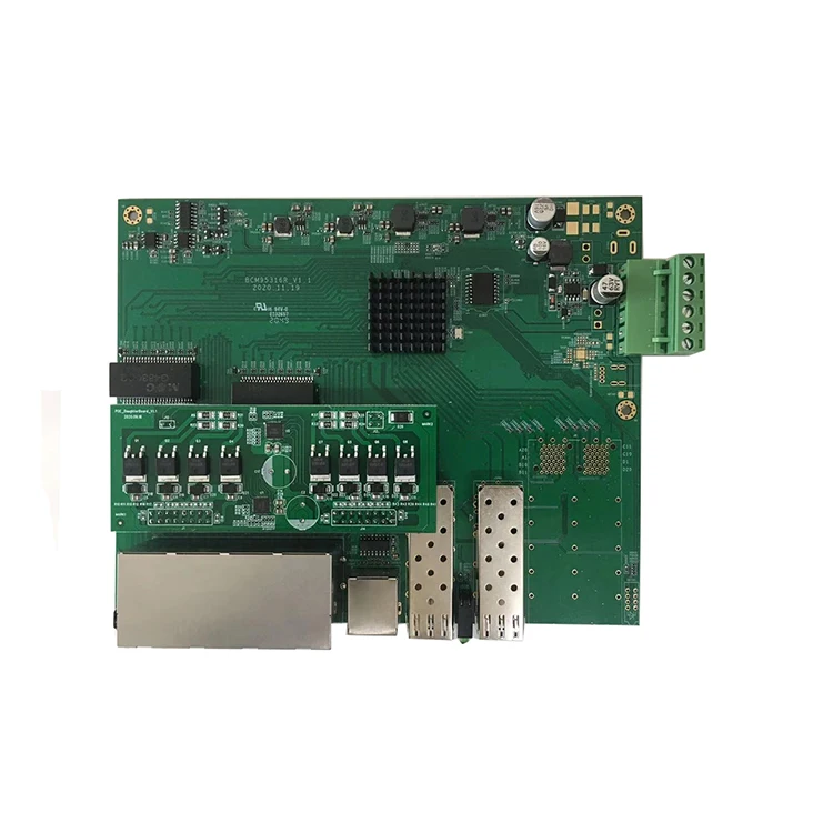 Sfp+ 10G Managed Switch 8 Port - Switch di Rete Ethernet Industriale a