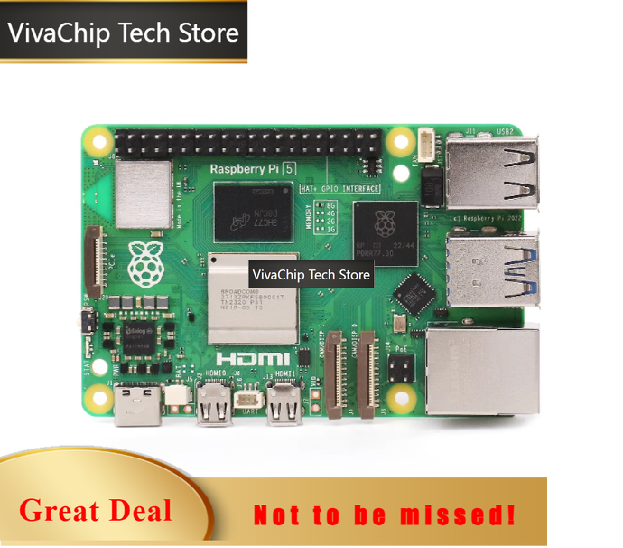Raspberry Pi 5 8Gb - VivaCTRaspberry Pi 5a Generazione 5B Scheda
