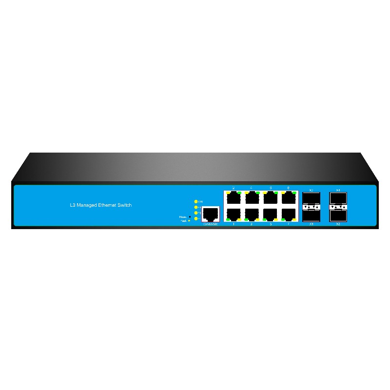 Sfp+ 10G Managed Switch 8 Port - Switch di Rete Gestito L3 a