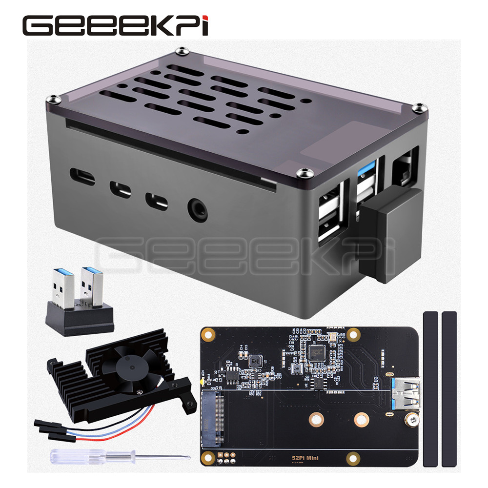 Turing Pi 2 - GeeekPi Custodia in mattoni in alluminio