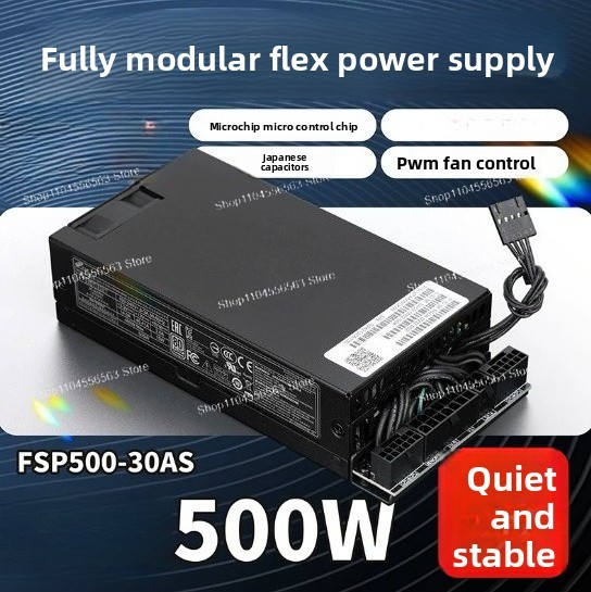 Atx Power Supply 1U Flex 500W - Alimentatore ATX Platinum Flex da 500W