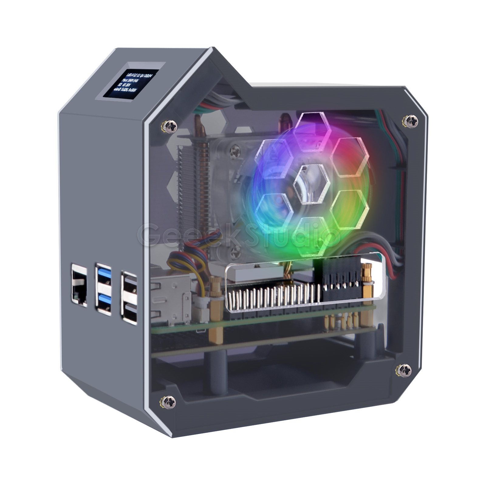 Turing Pi 2 - N07 Minitower NVMe NAS Kit per