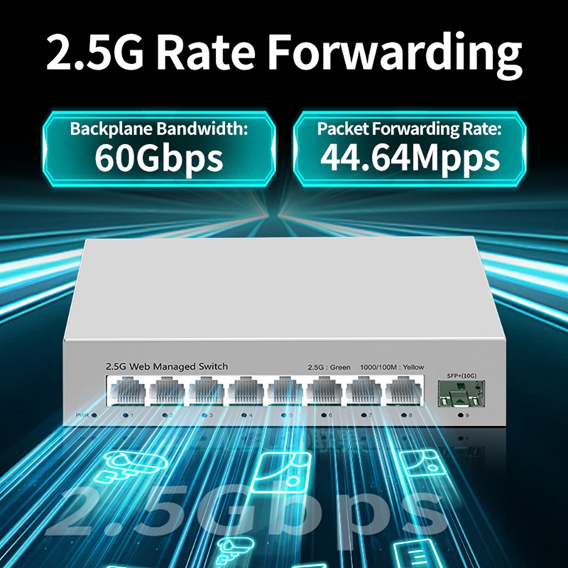 Switch gestito intelligente da - Sfp+ 10G Managed Switch 8 Port recensione e prezzo