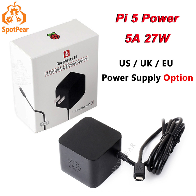 Alimentatore USB ufficiale ori - Raspberry Pi 5 8Gb recensione e prezzo