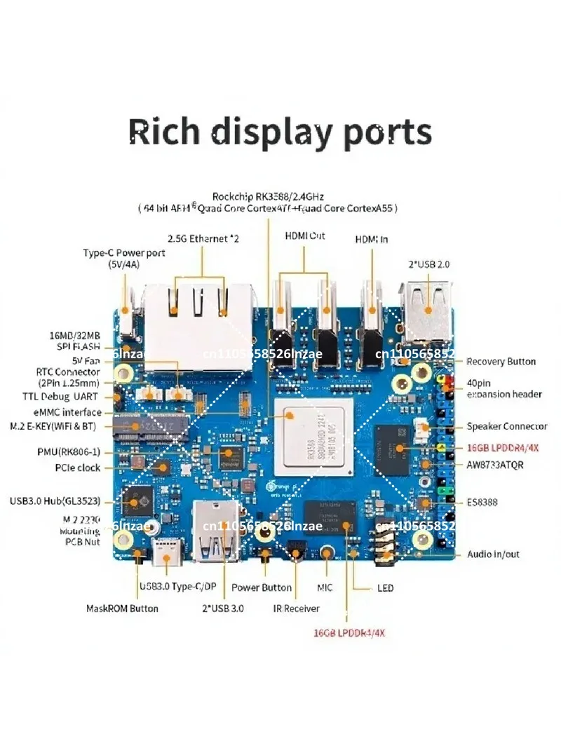Orange Pi 5 Plus Computer a Sc - Orange Pi 5 Plus 32Gb recensione e prezzo