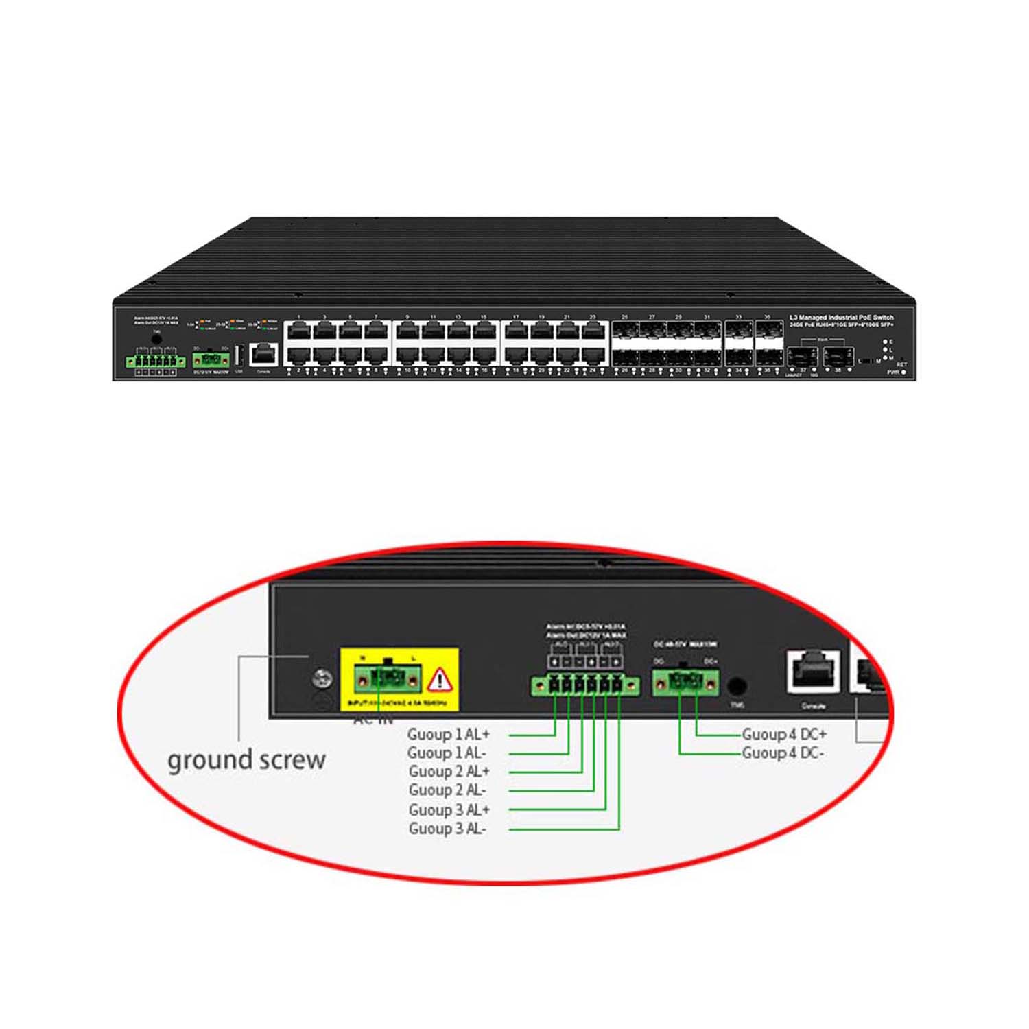 Switch gestito industriale L3  - Sfp+ 10G Managed Switch 8 Port recensione e prezzo