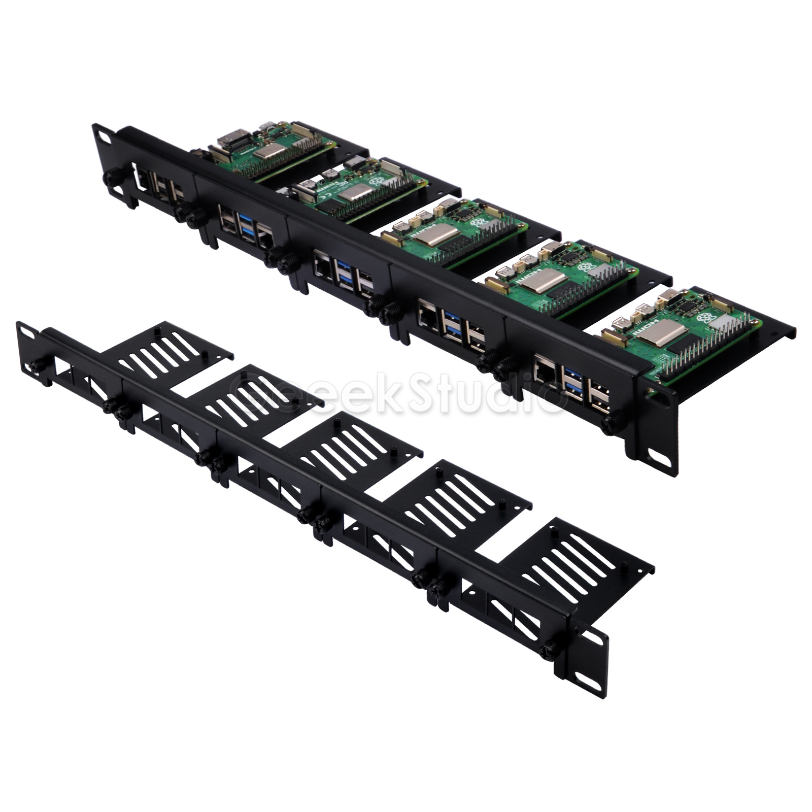 Supporto per rack 1U per Raspb - Deskpi Super6C recensione e prezzo