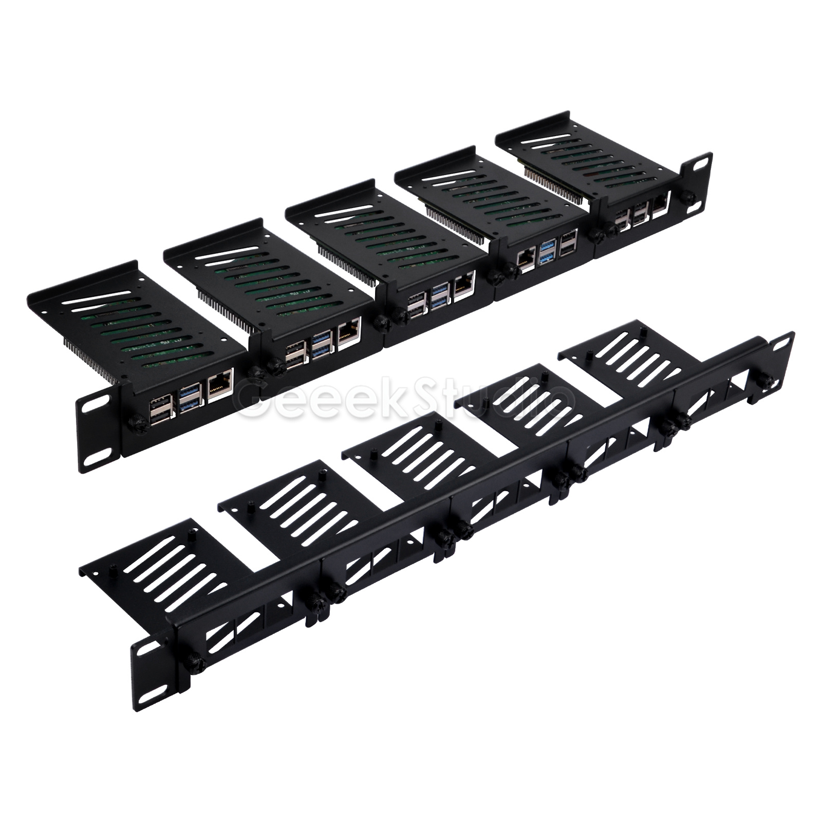 Supporto per rack 1U per Raspb - Deskpi Super6C recensione e prezzo