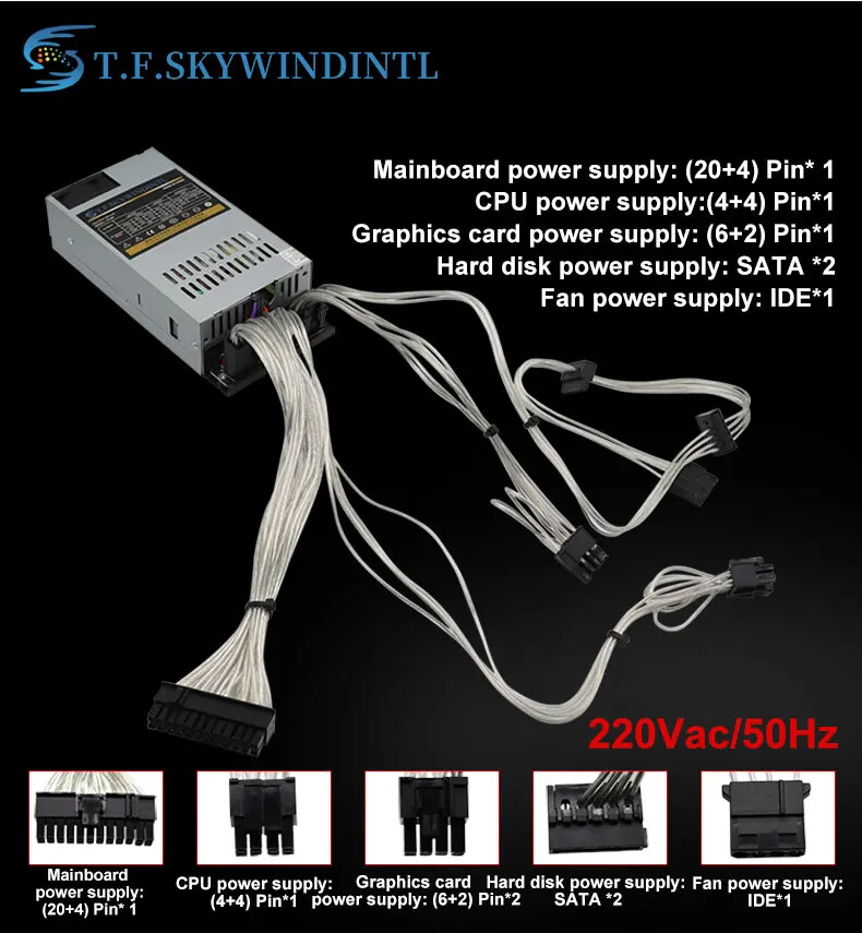 Nuovo Max 500W ATX Modulo Comp - Atx Power Supply 1U Flex 500W recensione e prezzo
