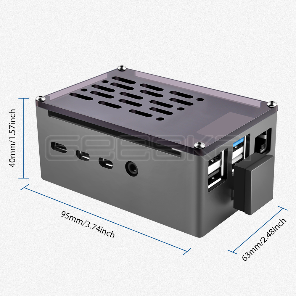 GeeekPi Custodia in mattoni in - Turing Pi 2 recensione e prezzo