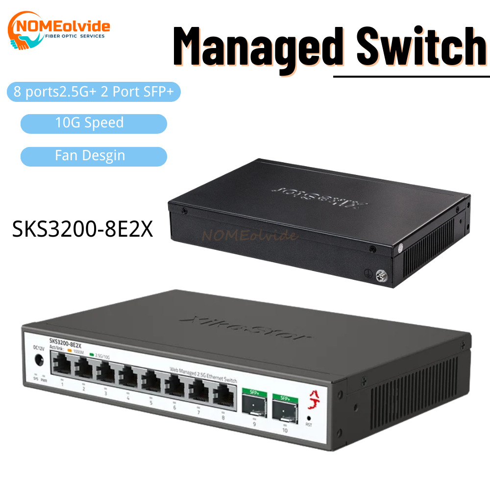 SKS3200 XikeStor 10 porte L2 S - Sfp+ 10G Managed Switch 8 Port recensione e prezzo