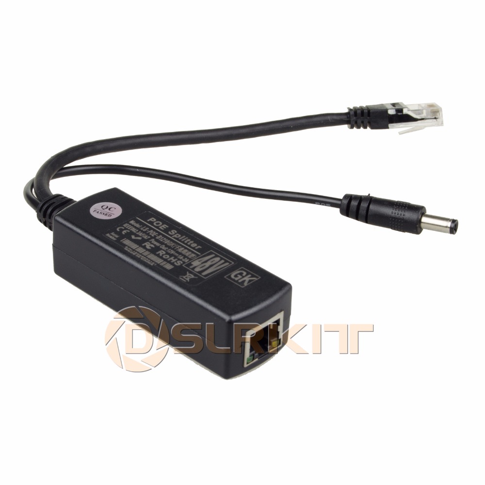 DSLRKIT Gigabit Attivo PoE Spl - Active Poe Splitter Gigabit 12V 2A recensione e prezzo